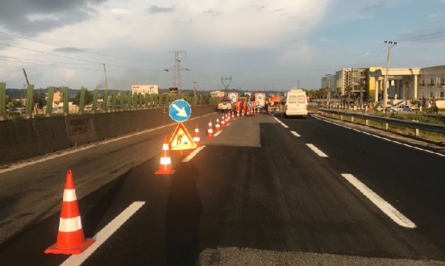 Rifillojnë ndërhyrjet në autostradën Tiranë-Durrës