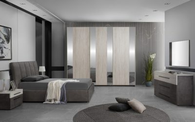 Si të kombinoni dy ngjyra në një dhomë gjumi?