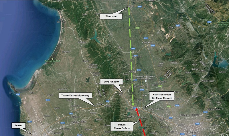 rruga thumane kashar