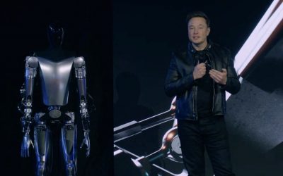 Tesla prezanton robotin e saj humanoid