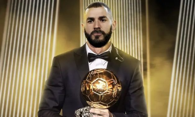 Karim Benzema fiton Topin e Artë