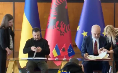 Nënshkruhet marrëveshja e bashkëpunimit mes kryeministrit Rama dhe presidentit Zelensky