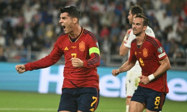 Fitore spektakolare me përmbysje, Spanja shënon “poker” golash ndaj Gjeorgjisë
