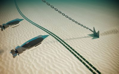 Roboti në formë peshkaqeni do të mbrojë miliona kilometra kabllo nënujore