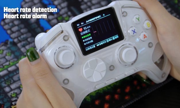 Anberic krijon një dorezë të re gaming me ekran dhe sensor të rrahjeve të zemrës