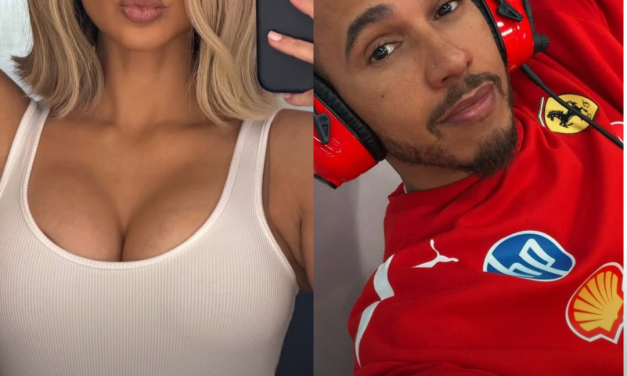 Kim Kardashian dhe Lewis Hamilton kapen mat në momente intime në Malibu