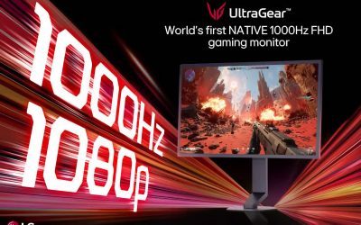 LG prezanton monitorin e parë gaming 1080p me frekuencë rifreskimi 1,000Hz
