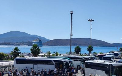 Mbi 687 mijë pasagjerë në Portin e Sarandës deri në shtator, rriten mbërritjet e anijeve turistike